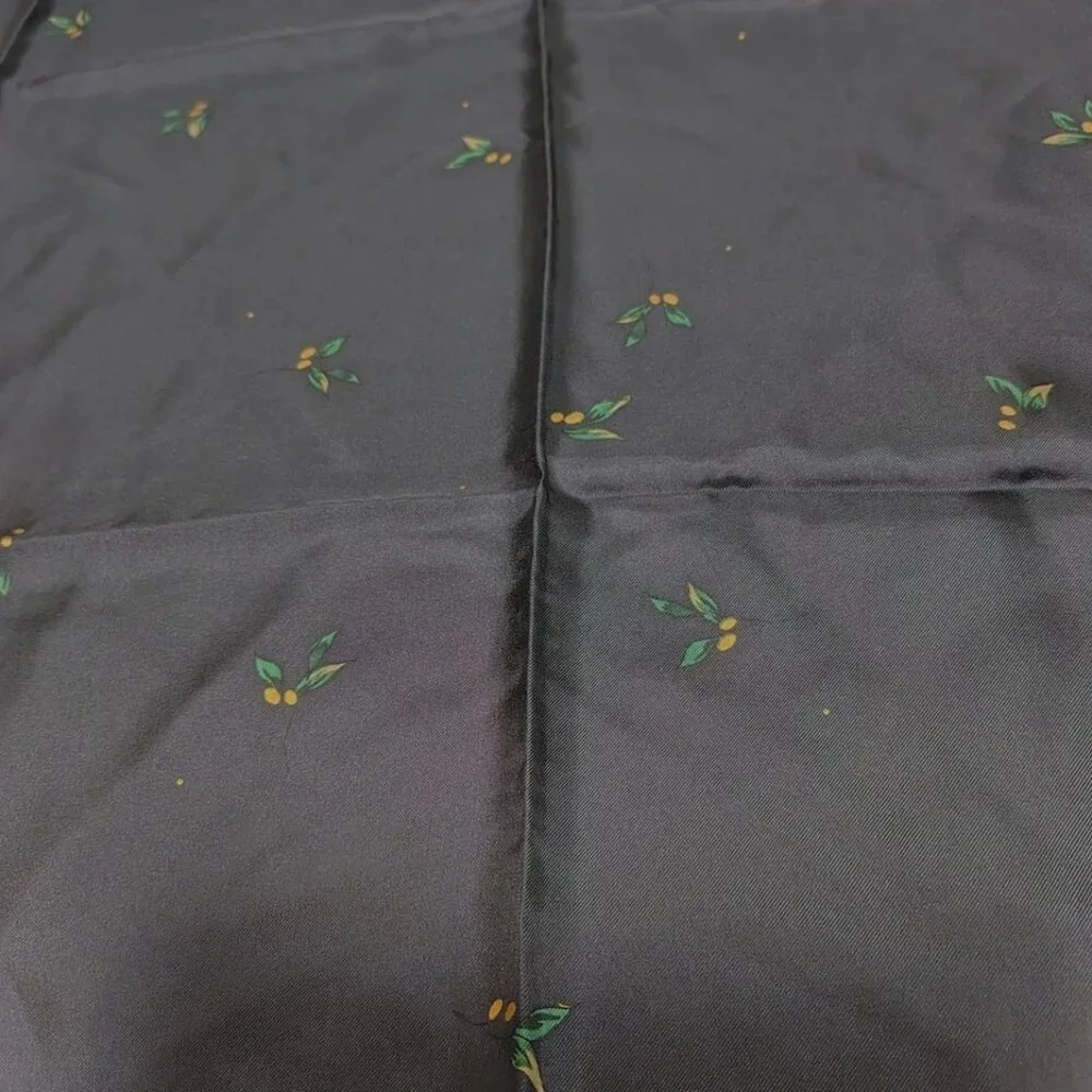 DIOR/ChristianDior - Black Green Red Multi Scarf 117-061725_8